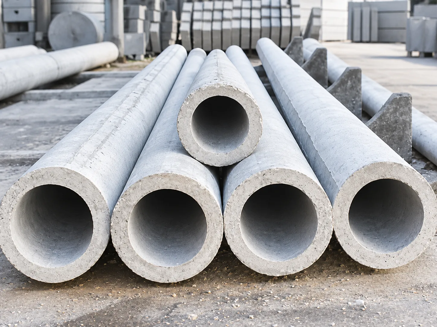 Postes circulares de concreto